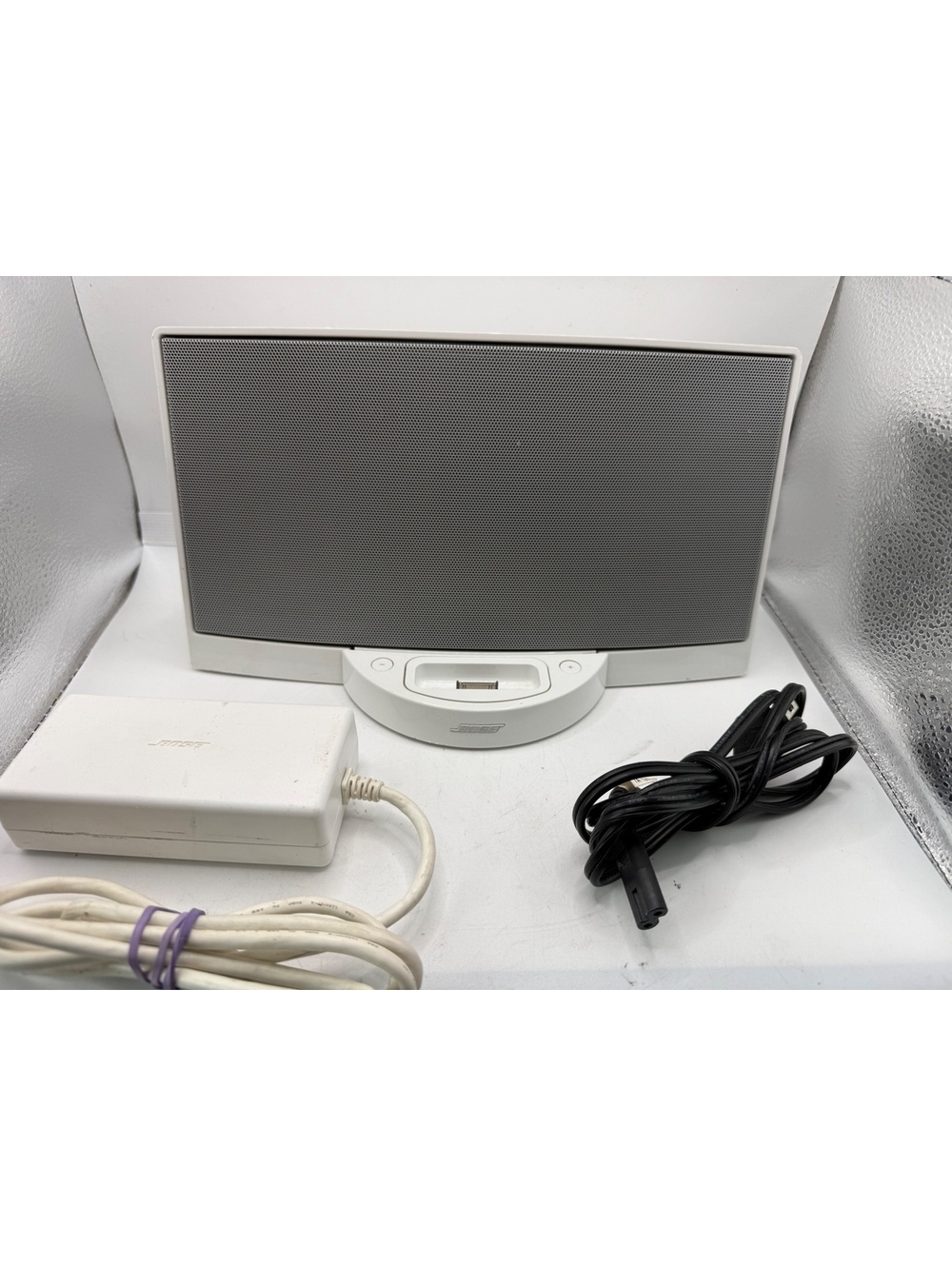 Bose SoundDock Series I Digital Music System - White - Tested & Working